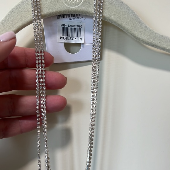 NWT Nordstrom Rhinestone necklace - Picture 3 of 3